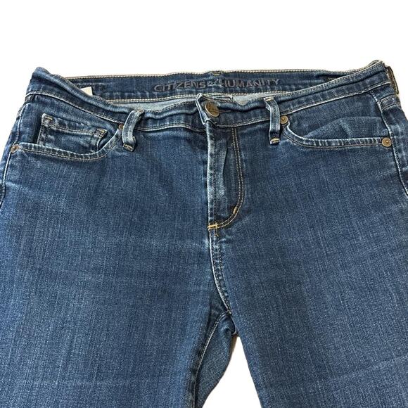 Not For Sale‎ Citizens of Humanity Jeans Women 29 Blue Elson Straight Leg - Picture 3 of 8